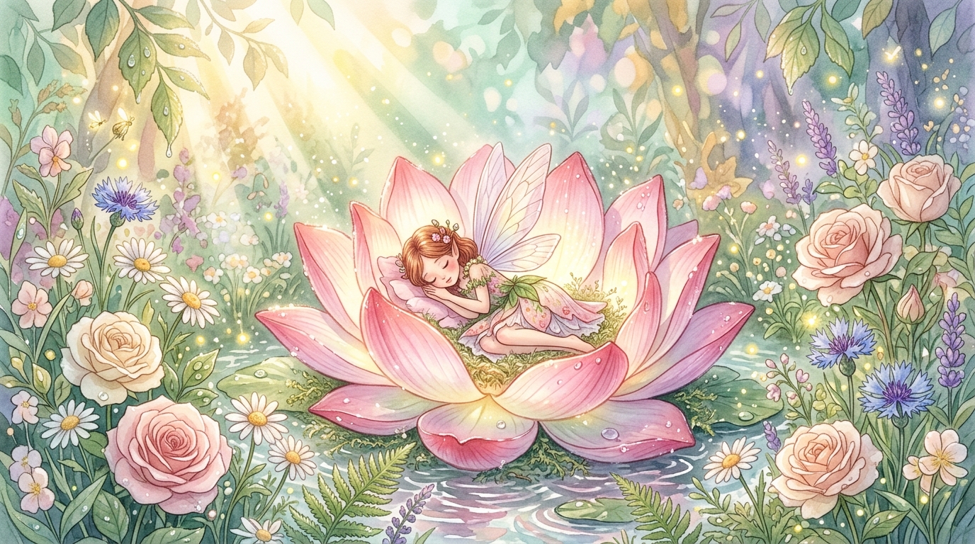 Thumbelina Blossom Fairy Artwork